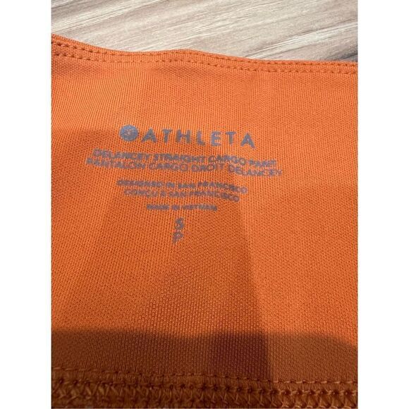 Athleta Delancey Straight Cargo Pants Foliage Orange Sz S - Picture 5 of 8